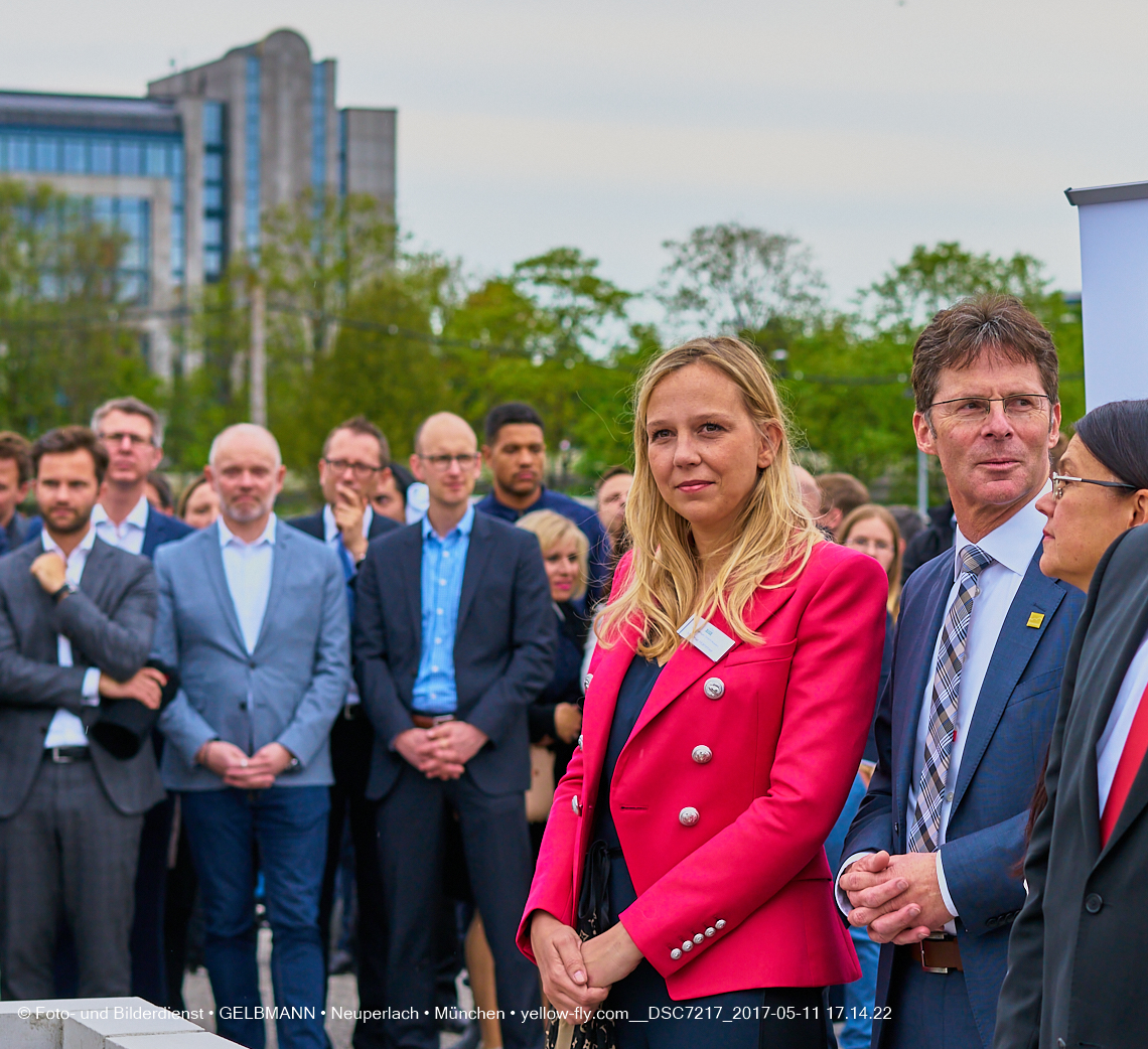 11. Mai 2017 - Grundsteinlegung für die LOGE und dem Kulturquadrat in Neuperlach
